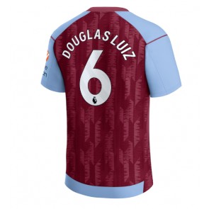 Aston Villa Douglas Luiz #6 Domaci Dres 2023-24 Kratak Rukavima